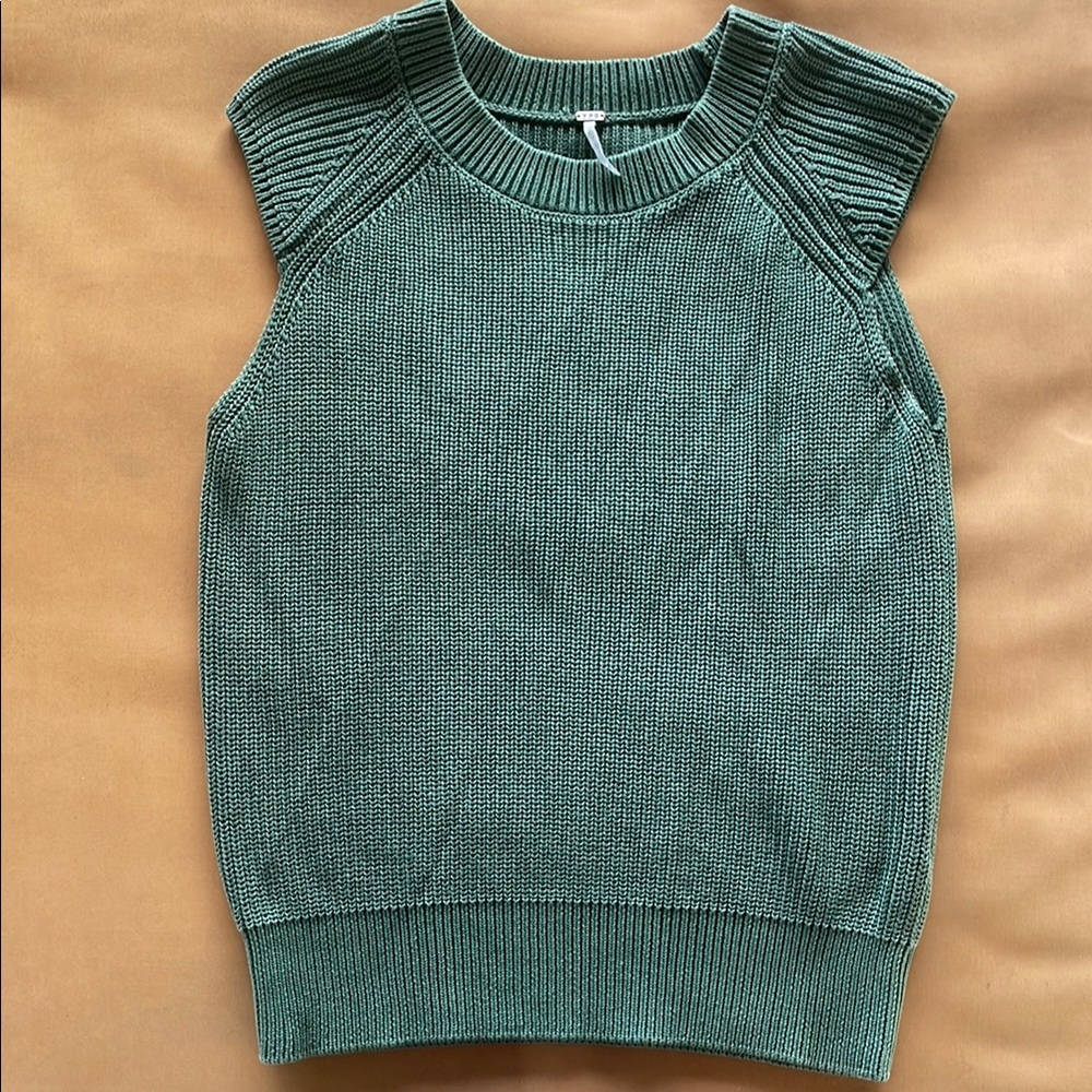YFB Beau Sweater Vest Knit Top sleeveless